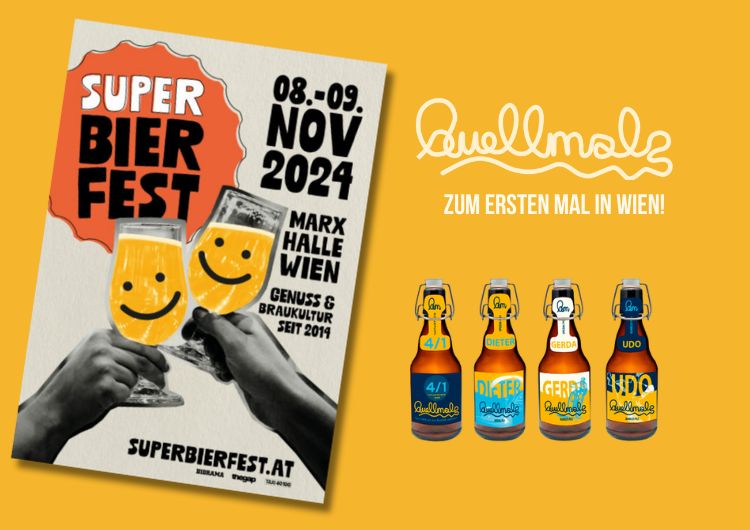 Quellmalz beim Super Bier Fest Wien – Bierliebe trifft auf Familienfest